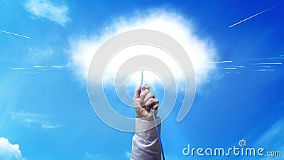 Die Wolke - verstopfen Sie in große Daten Die Wolke - verstopfen Sie in große Daten