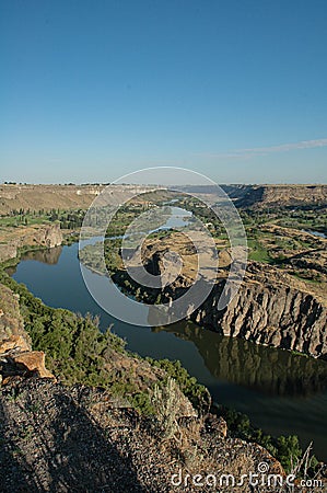 Dierkes lake park, Idaho America Stock Photo