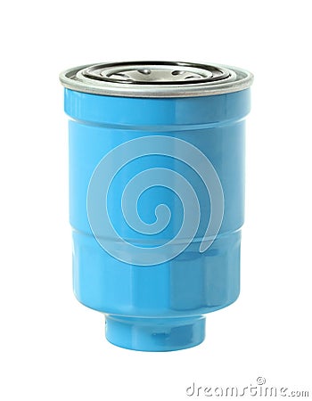 Diesel fuel filter and water separator Stock Photo