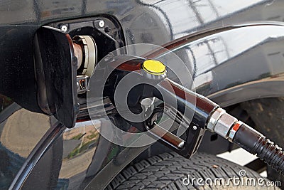 Diesel fuel Stock Photo