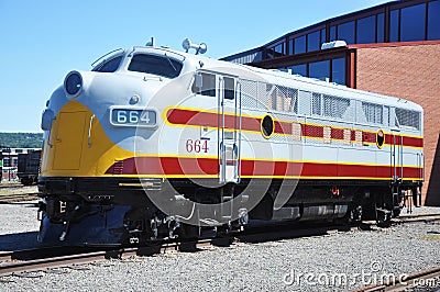 Diesel Locomotive Editorial Stock Photo