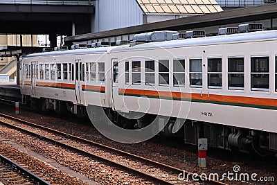 Diesel multiple unit Editorial Stock Photo