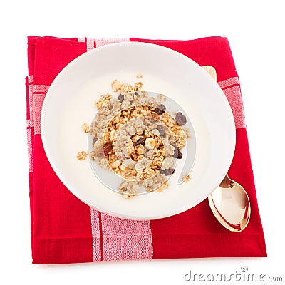 Diet breakfast Stock Photo