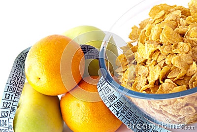 Diet breakfast Stock Photo