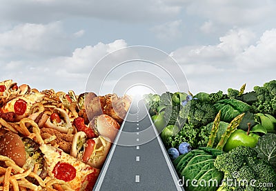 Diet lifestyle Concept Stock Photo