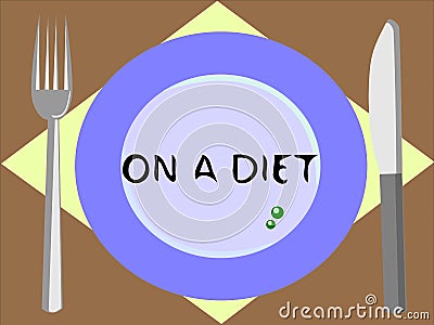 Diet Vector Illustration