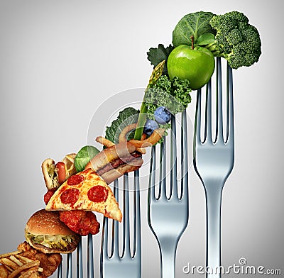 Diet Progress Stock Photo
