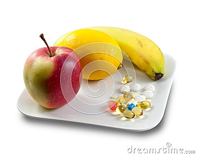 Dietary supplement Stock Photo