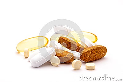 Dietary Supplements Stock Photo