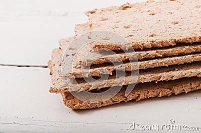 Dietetic cookies with sunflower seeds and sesame seeds Stock Photo