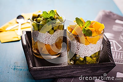 Dietetic dessert. Stock Photo