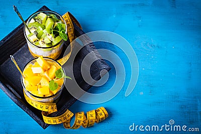 Dietetic dessert. Stock Photo