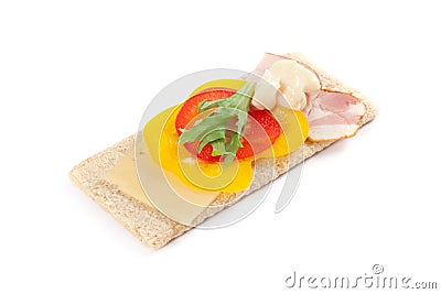Dietetic sandwich Stock Photo
