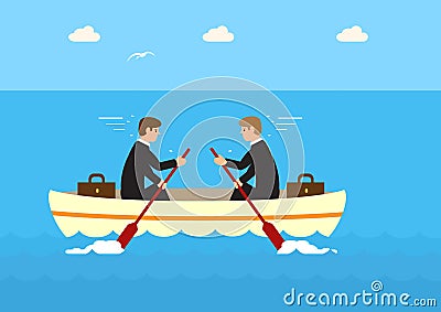 Different Directions Stock Illustration - Image: 45064793