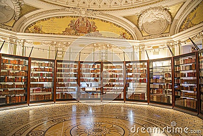 Interior of the Library of Congress Editorial Stock Photo