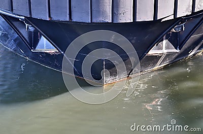 Different impressions at the port of kiel in germany Stock Photo