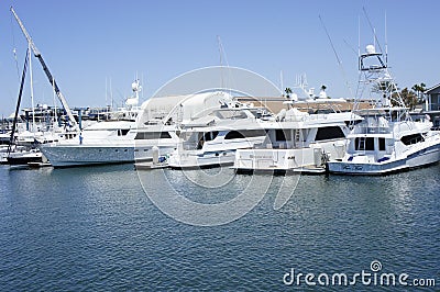Different Kinds of Speed Boats Editorial Stock Photo