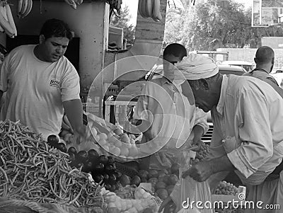 Different muslim people handles personal affairs after conflict with military during curfews Editorial Stock Photo