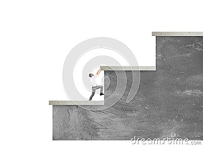 Difficult career Stock Photo