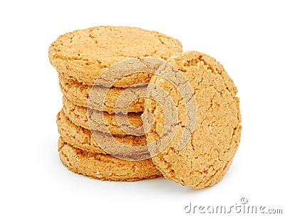 Digestive biscuits Stock Photo