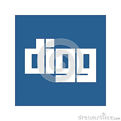 Digg Vector Illustration