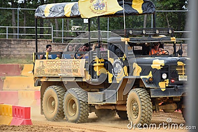 Diggerland USA in West Berlin, New Jersey Editorial Stock Photo