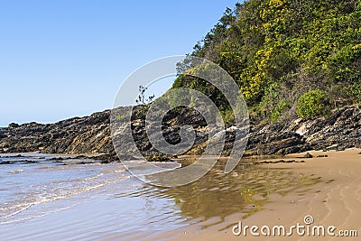 Diggers beach, Coffs Harbour Stock Photo