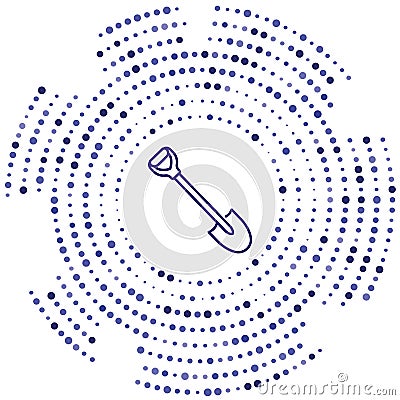 digging vector icon. digging editable stroke. digging linear symbol for use on web and mobile apps, logo, print media. Thin line Vector Illustration