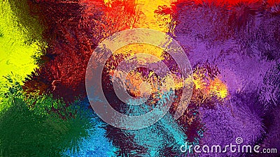 Digital abstract Art colorful abstract background Stock Photo