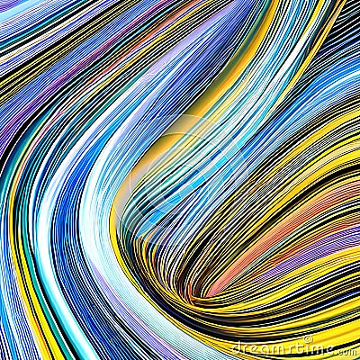 1570 Digital Abstract Waves: A futuristic and mesmerizing background featuring digital abstract waves in dynamic and vibrant col Stock Photo