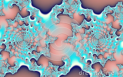 Abstrct Digital Artwork. Beautiful abstract patterns Stock Photo