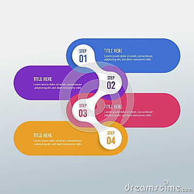 Digital business infographic vector design Vector Illustration