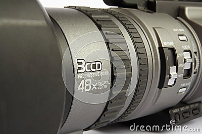 Digital camcorder Stock Photo