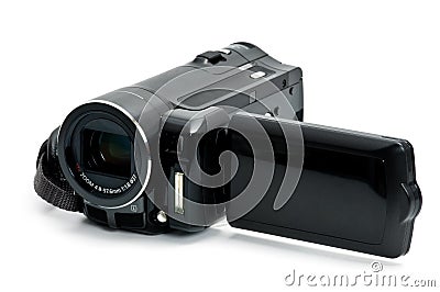 Digital camcorder Stock Photo