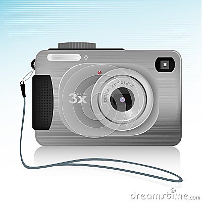 Digital Camera Icon Vector Illustration