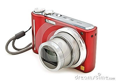 Digital compact camera Stock Photo