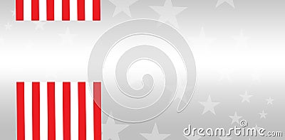 Digital composite of American flag Stock Photo