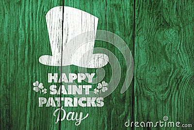 Digital composite of Patricks day greeting Stock Photo