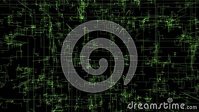 Digital connectivity, artificial intelligence, data storage and hi tech concept Stock Photo