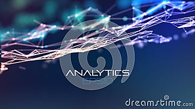 Digital design concept. Information element. Technology background. Abstract analysis for concept design. Global network Stock Photo