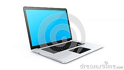 Digital device labtop. Stock Photo