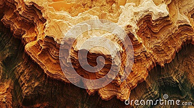Digital elevation model visualized through mapping software Stock Photo