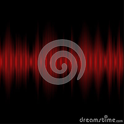 Digital equalizer. Vector illustration Cartoon Illustration