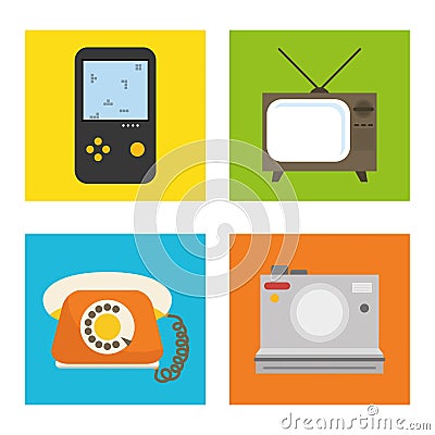 Digital era technology Vector Illustration