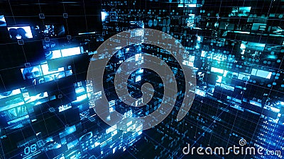 Digital för data för teknologimanöverenhetsdator skärm arkivfilmer Digital för data för teknologimanöverenhetsdator skärm arkivfilmer