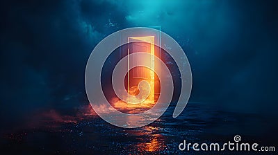 Digital Gateway: Secure Your Data, Simplify Your Safety. Concept Cybersecurity Basics, Data Stock Photo