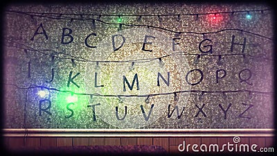 Download Chain Of Lights - Text: Black Friday - Flashing Letters On ...