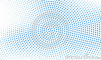 Digital gradient with points. Abstract futuristic panel. Dotted Backgound. Monochrome halftone pattern Vector illustration Vector Illustration