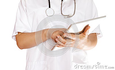 Digital Hospital Stock Photo