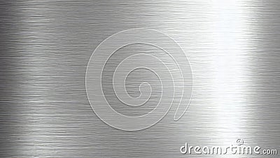 Digital Illustration of Metallic Brilliance: Polished Sheet Metal Background, Seamless Texture Cartoon Illustration